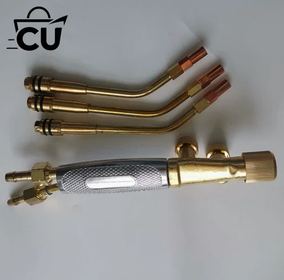 Injection Type Gas Welding Torch Kit for Oxy Acetylene and Oxy Propane Cutting Brazing Heating