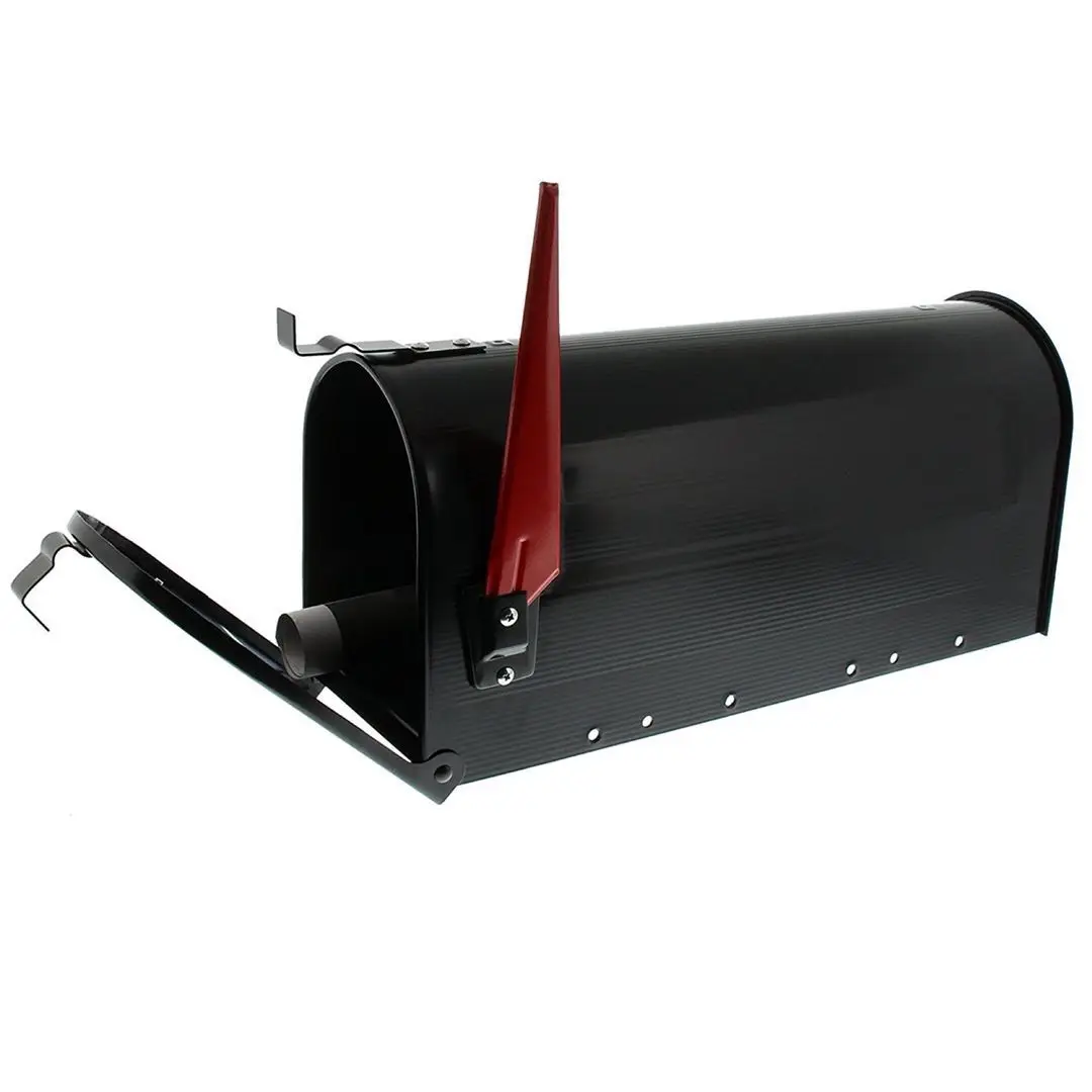 hot sale various kind of color American letter box US mailbox with flag