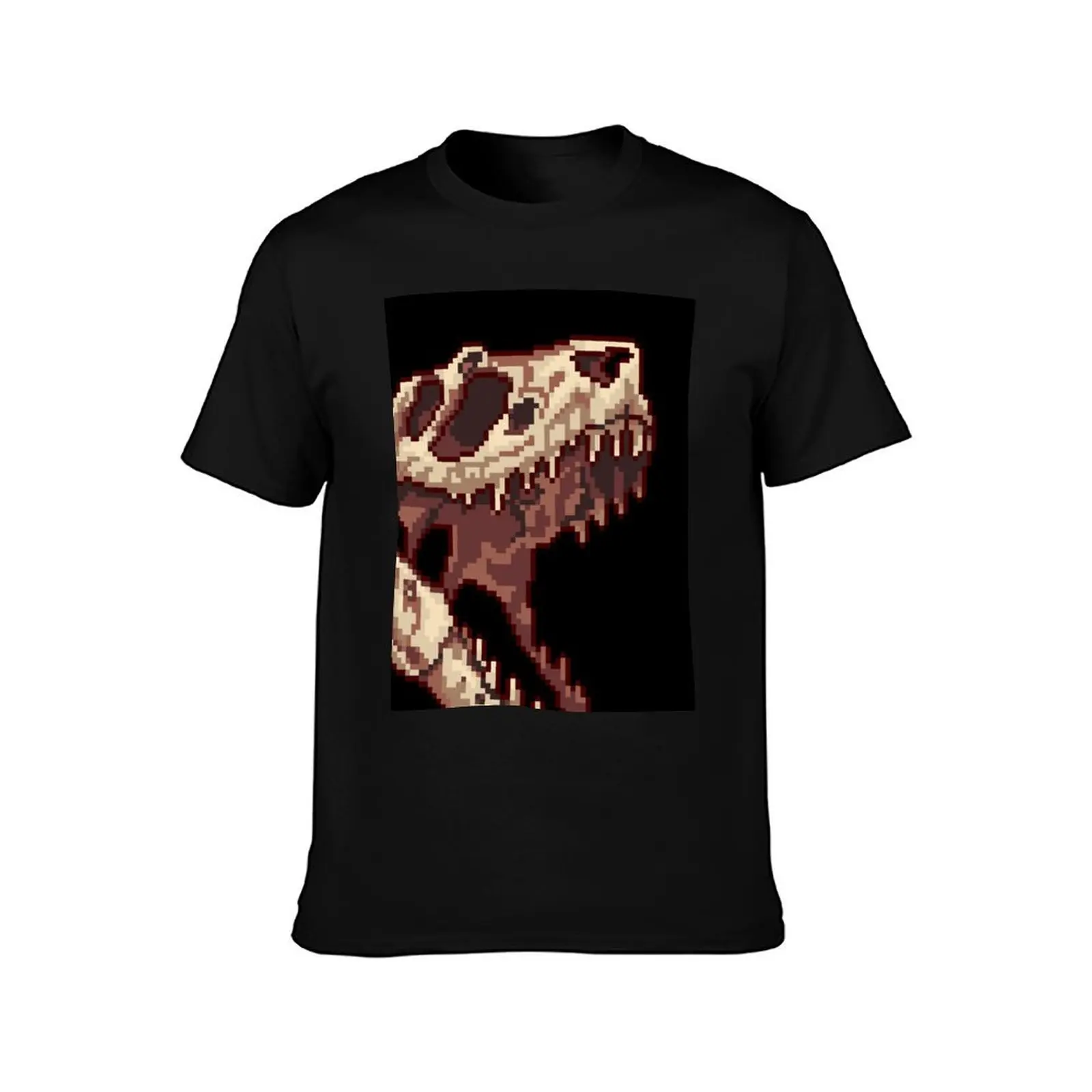 Tiny T-Rex skull T-Shirt Basic Tee Shirt for Everyday Outfit T-Shirt