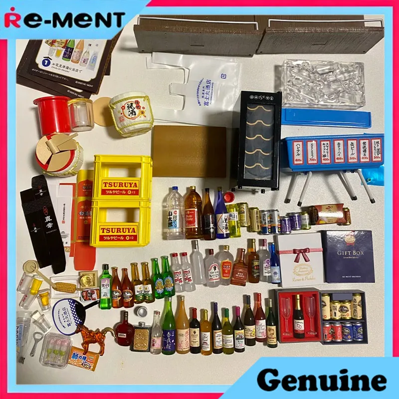 

Rement Petit Sample Series Sake Specialty Fujimaru Hotel One More Drink Mini Figure Blind Box Set 8 Types Model Collection