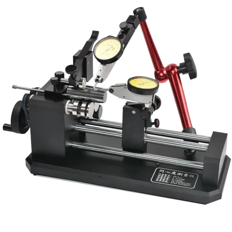 Instrumento de medição de concentricidade Detector de deflexão de concentricidade Engrenagem de rolamento