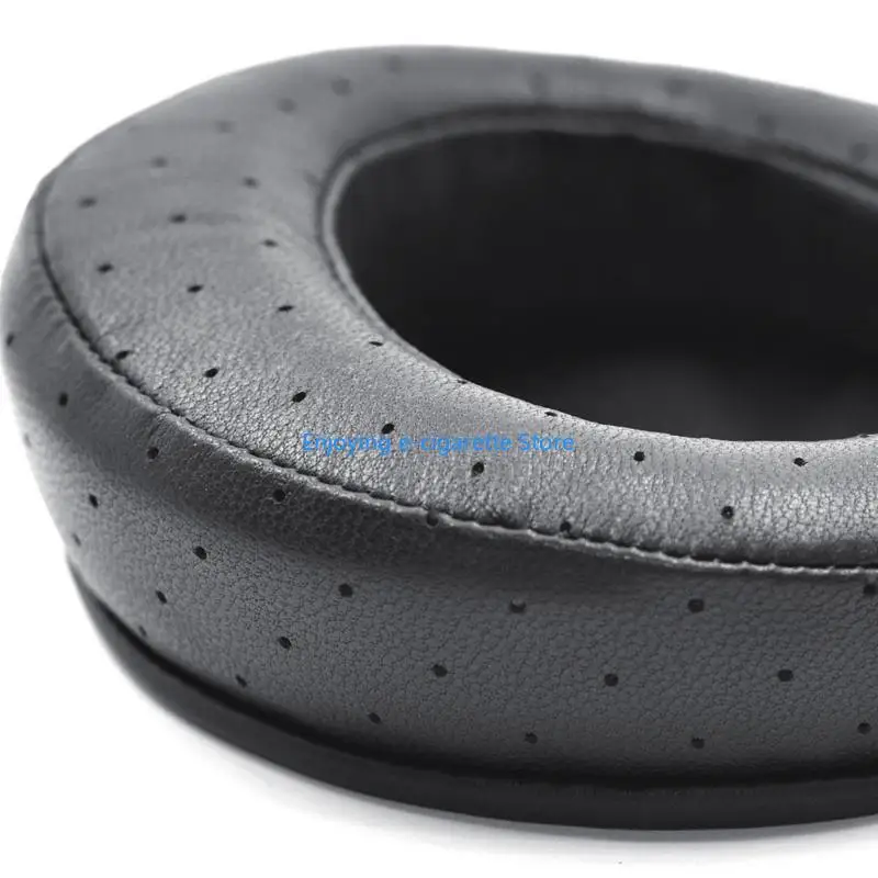 Oval Ear Cushions Replacement, Black 2Piece for HD681 HD668B HD672 Headphone Pad Maintenance and Listening Refreshing Y4QF
