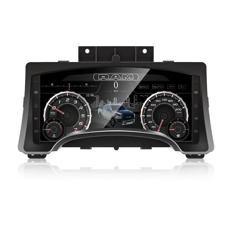 Navihua Linux System Virtual Gauge Auto Meter For Ford F150 Raptor 2009-2012 LCD Instrument Digital Cluster Speedometer Panel