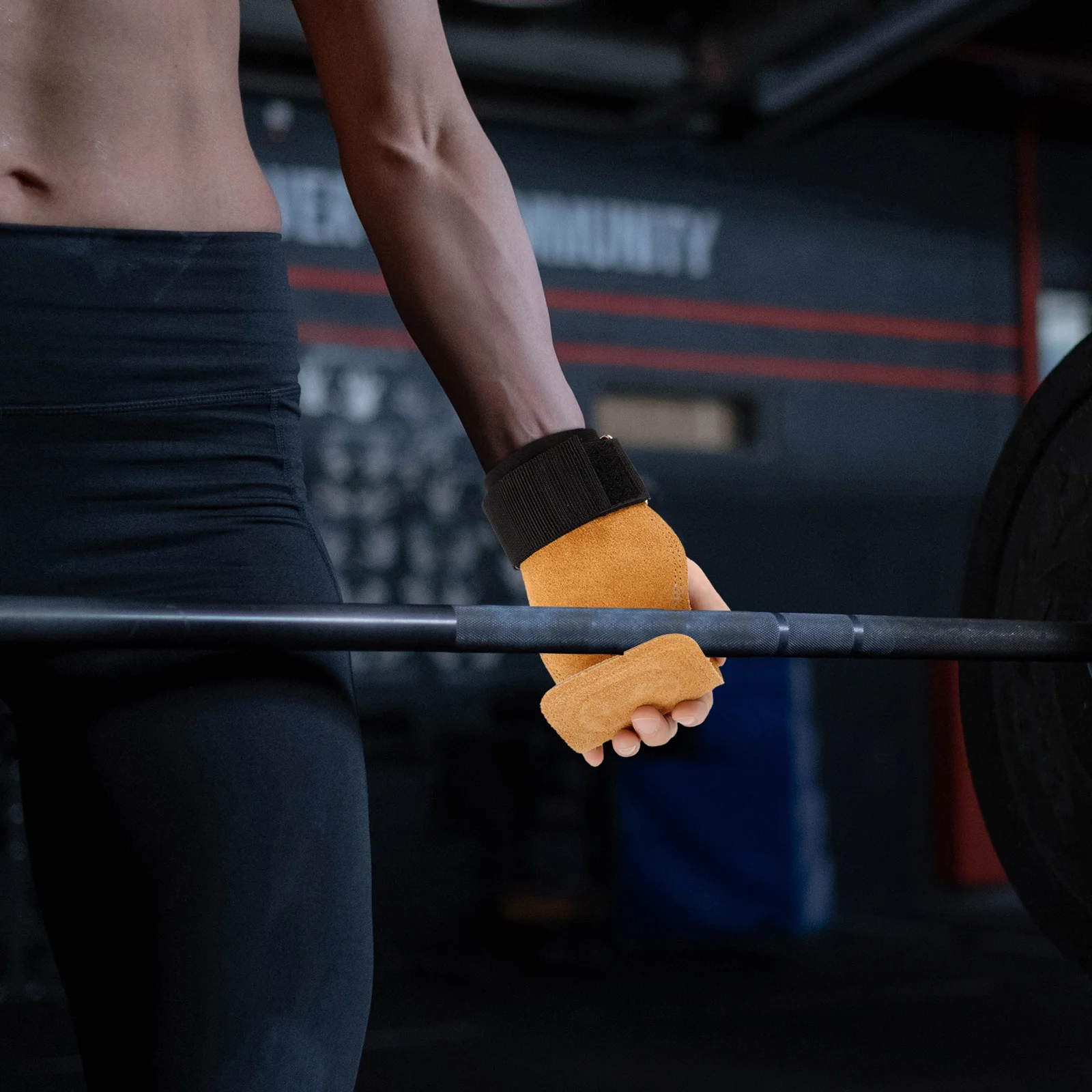 

2Pcs Protective Grip Bands Breathable Adjustable Wrist Support Wraps Weight Lifting Gym Wrist Straps Lifting Grips