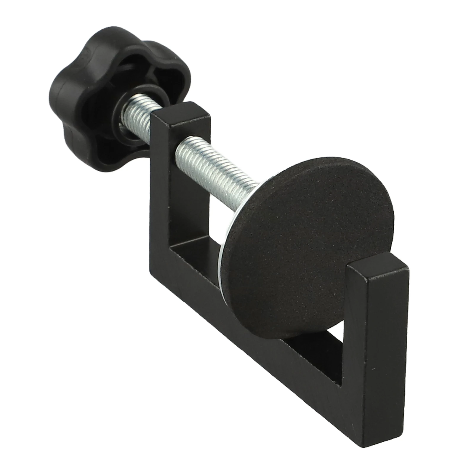 Klem sekrup meja, klem sekrup meja dapat diatur, kedalaman penjepit rakitan furnitur DIY, 10-57mm, mudah dipasang