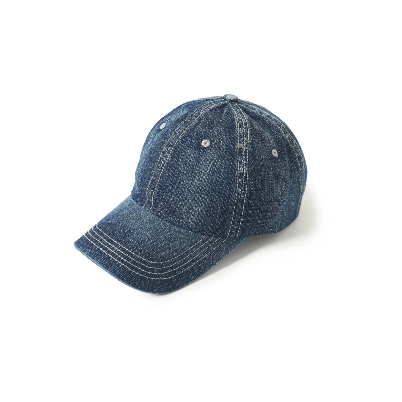 retro-washed-light-edition-pure-cotton-denim-baseball-cap-for-men
