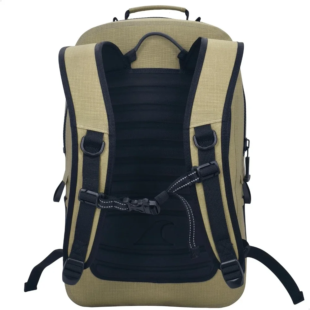 防水水中バックパック、ラップトップバッグ、気密ジッパー、屋外旅行バッグ、100%, 25l