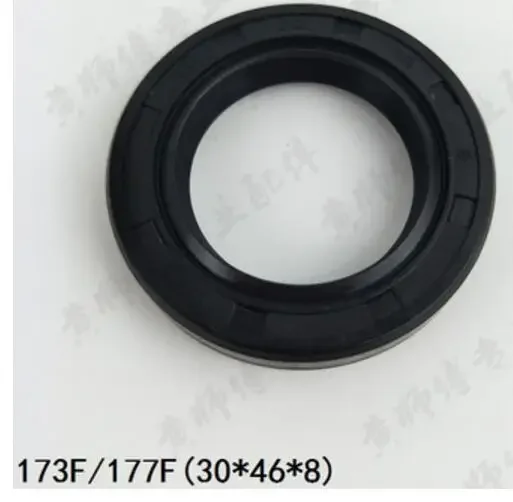 

Generator Engine Parts Crankshaft Oil Seal 152F 17*30*6 , 168F/170F 25*41.2*6, 188F/190F 35*52*7 , 173F/177F 30*46*8 Th