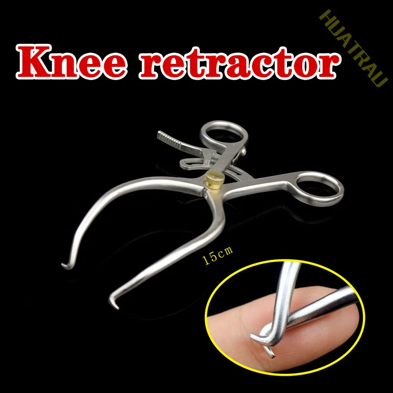 

Knee retractor soft tissue single hook distractor cross single hook animal orthopedic instrument medical