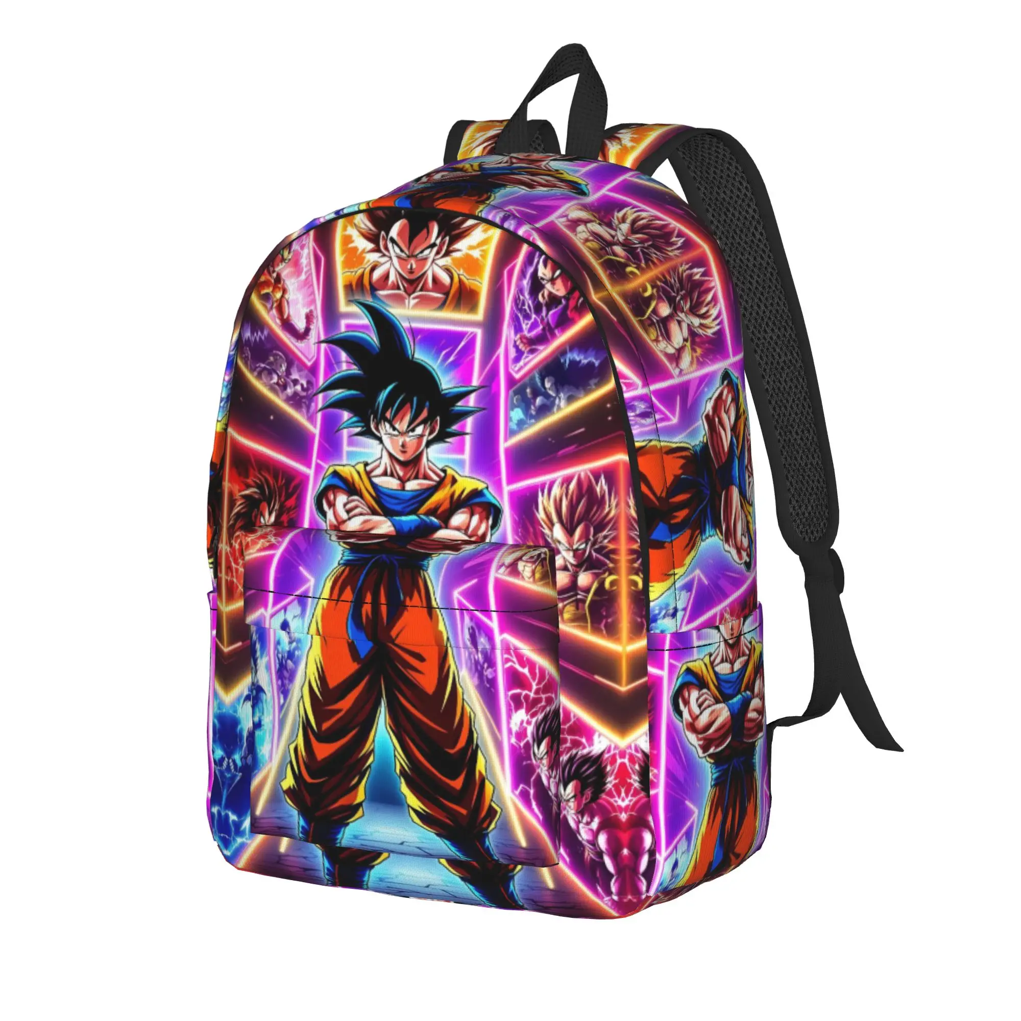Dragons Ball Anime Song Goku Backpack  Youth Polyester Trekking Backpacks Back To School Cool School Bags Rucksack