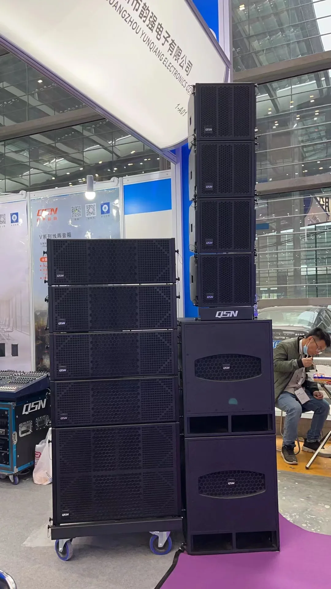 

PA Portable Popular 10" Passive Coaxial Powerful Line Array Speaker CDO10 For Indoor And Outdoor Performances