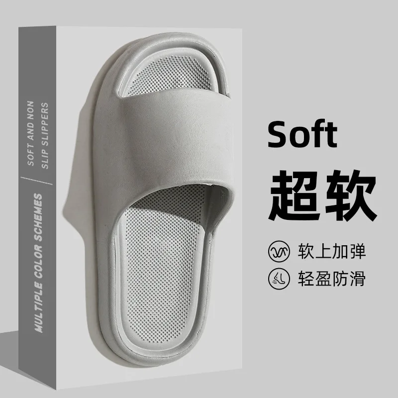 

Wholesale Summer Silent Indoor Bottom Men'S Couple Home Soft Slippers New Eva Cool 2024