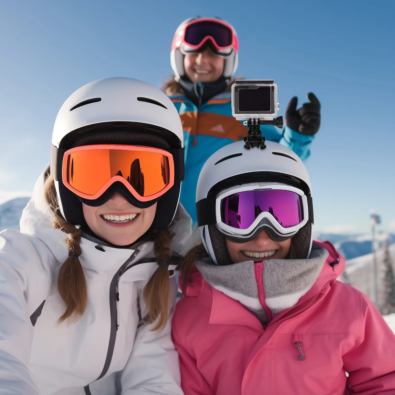 10 قطعة محول كاميرا الحركة مسامير طويلة سطح عمودي مشبك جبل المزدوج الهاتف المشبك آمنة مستقرة سوبر منصب الكاميرا