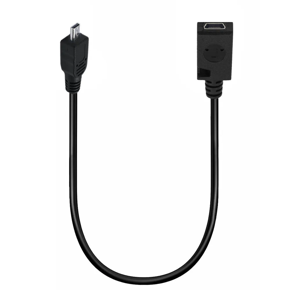 Mini USB 8-pinowy męski na USB Type-C 3.1 / Mini 5P / Micro 5-pinowy żeński kabel zasilający do synchronizacji danych Kabel adaptera aparatu