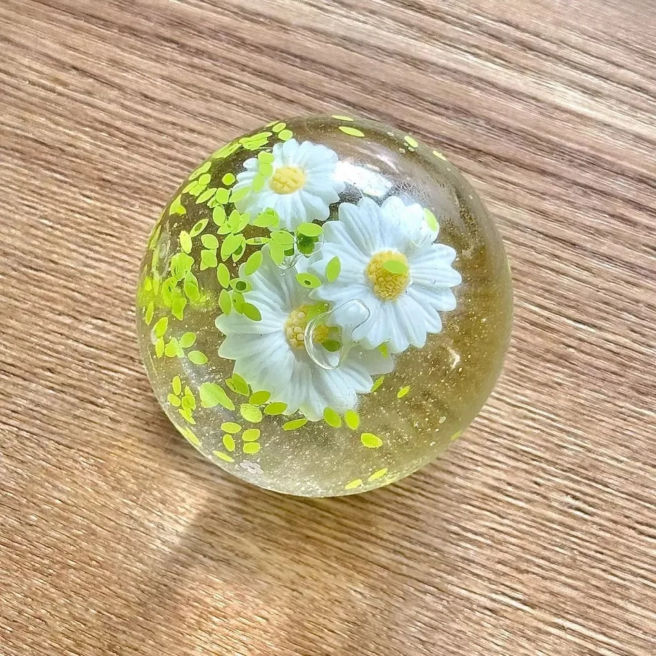 Transparent Maltose Squishy Toys Soft Simulated Apple/Peach/Flower Stress Relief Sensory Fidget Toy Slow Rebound Squeeze Toy