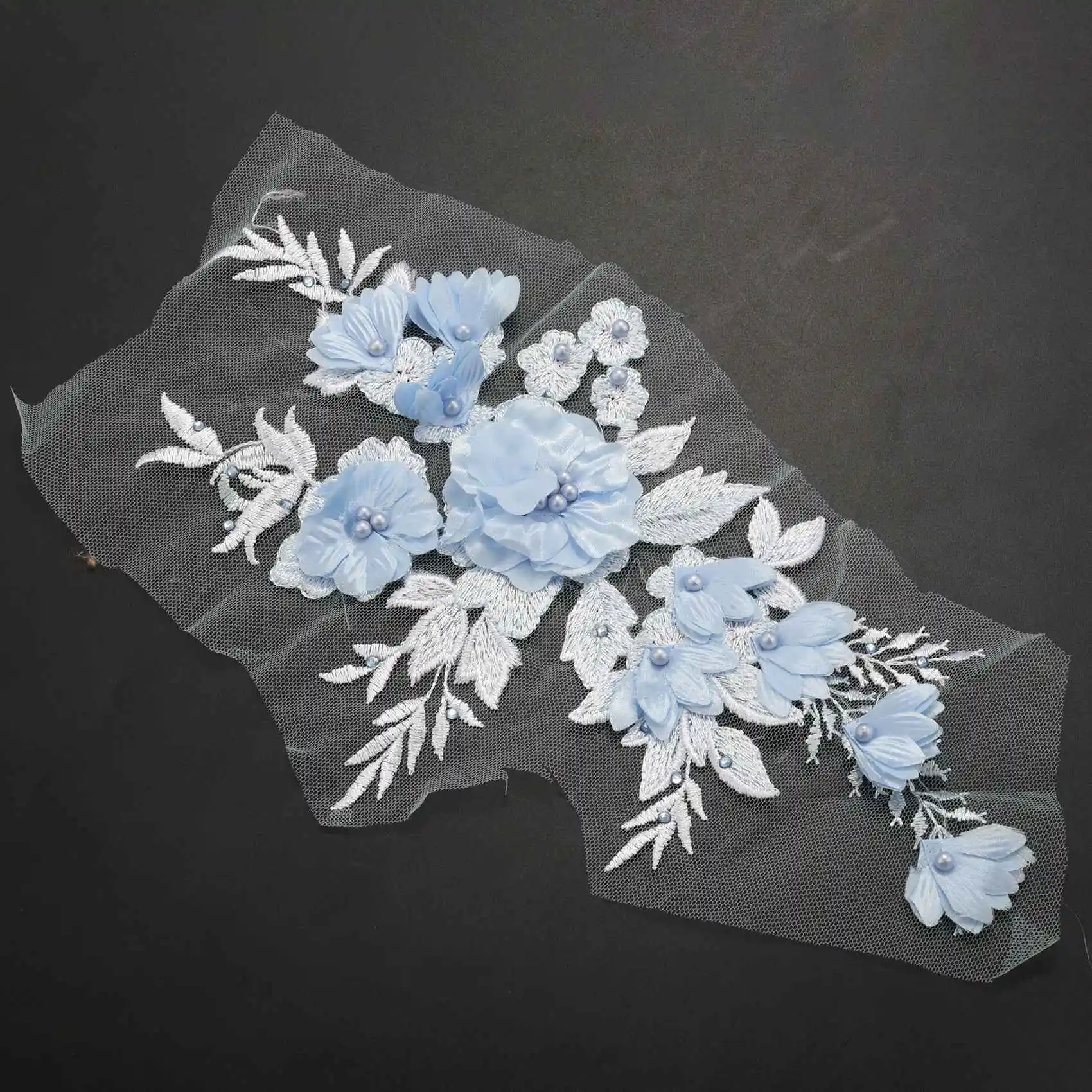 حار Kf-مطرز الساخن الحفر الدانتيل الزفاف مطرز الزهور التطريز بقع للملابس الزفاف Diy بها بنفسك ديكور فستان الحديد على الخياطة App