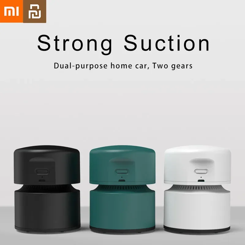 Xiaomi-miniaspiradora de escritorio Youpin, barredora de mesa de mano, herramienta de polvo recargable separada para coche, hogar, barredora de ordenador