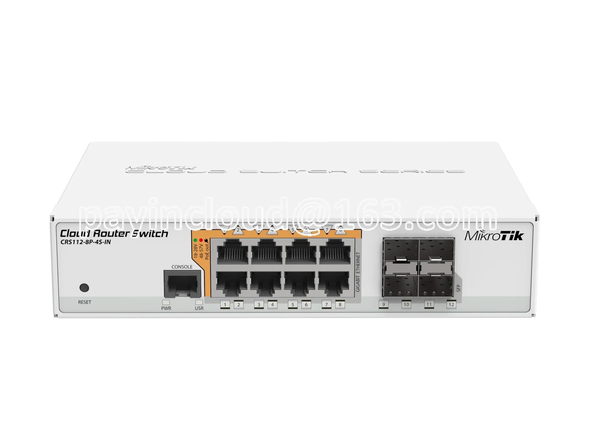 

CRS112-8P-4S-IN 4 SFP Gigabit Ros Проводные коммутаторы маршрутизации Poe