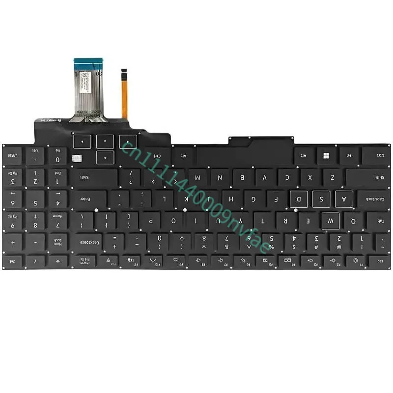 US Layout for Mechrevo MRlD6 Mechanical Revolution Jiaolong 16 16K 16Pro-74603 16Pro-746q1 16-76Q2 Keyboard RGB backlight 0.3