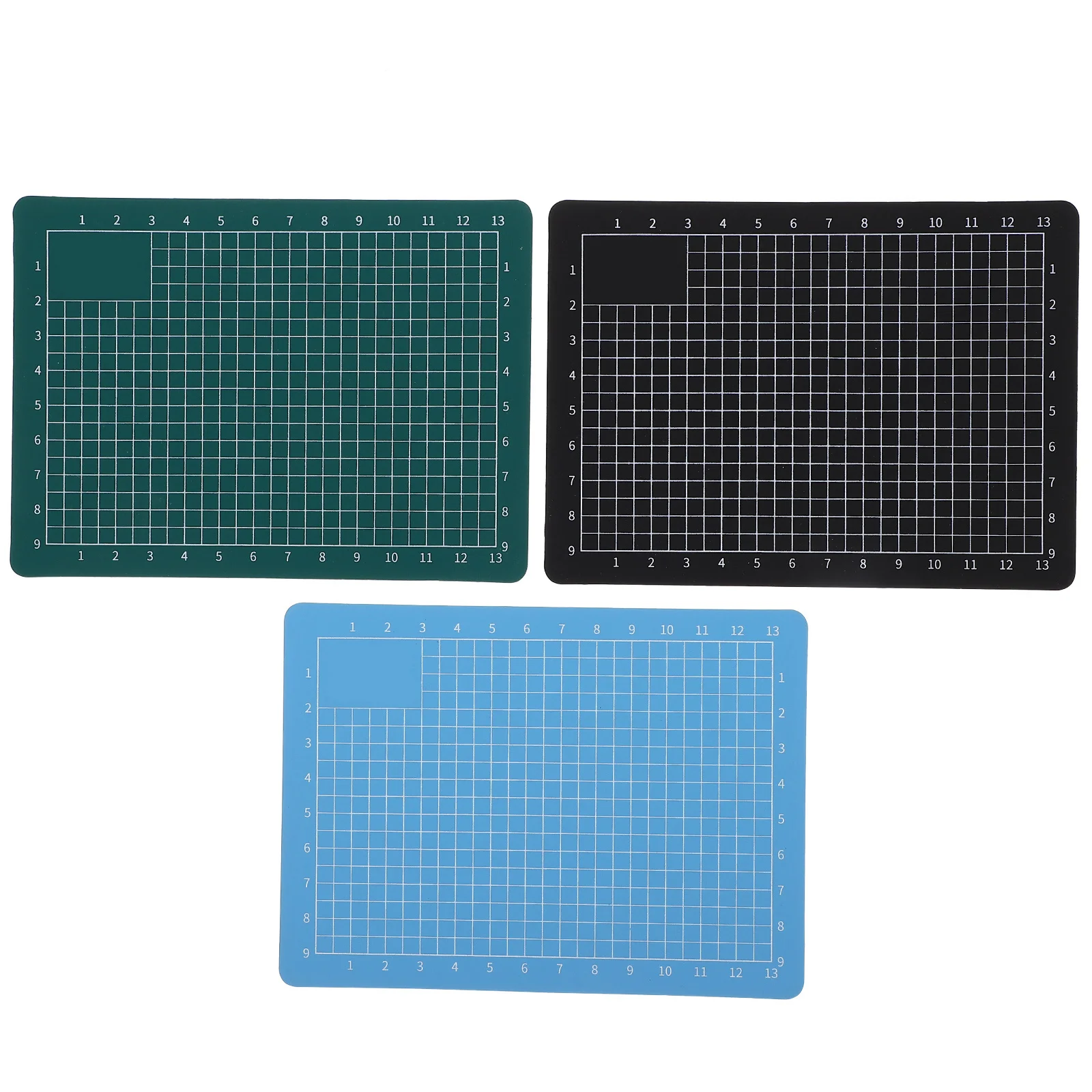 3 قطعة A6 قطع حصيرة دائم عدم الانزلاق وسادة لعناصر الحرف اليدوية الخياطة الحرف صنع حصيرة تحت بركة الحشو عدم الانزلاق قطع الوسادة #2