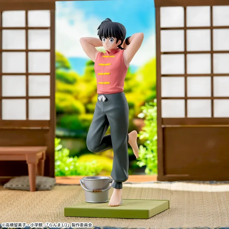 在庫オリジナルセガらんま 1/2 天道あかねらんま PVC アニメキャラクターモデルコレクションデスクトップ装飾おもちゃフェスティバルギフト