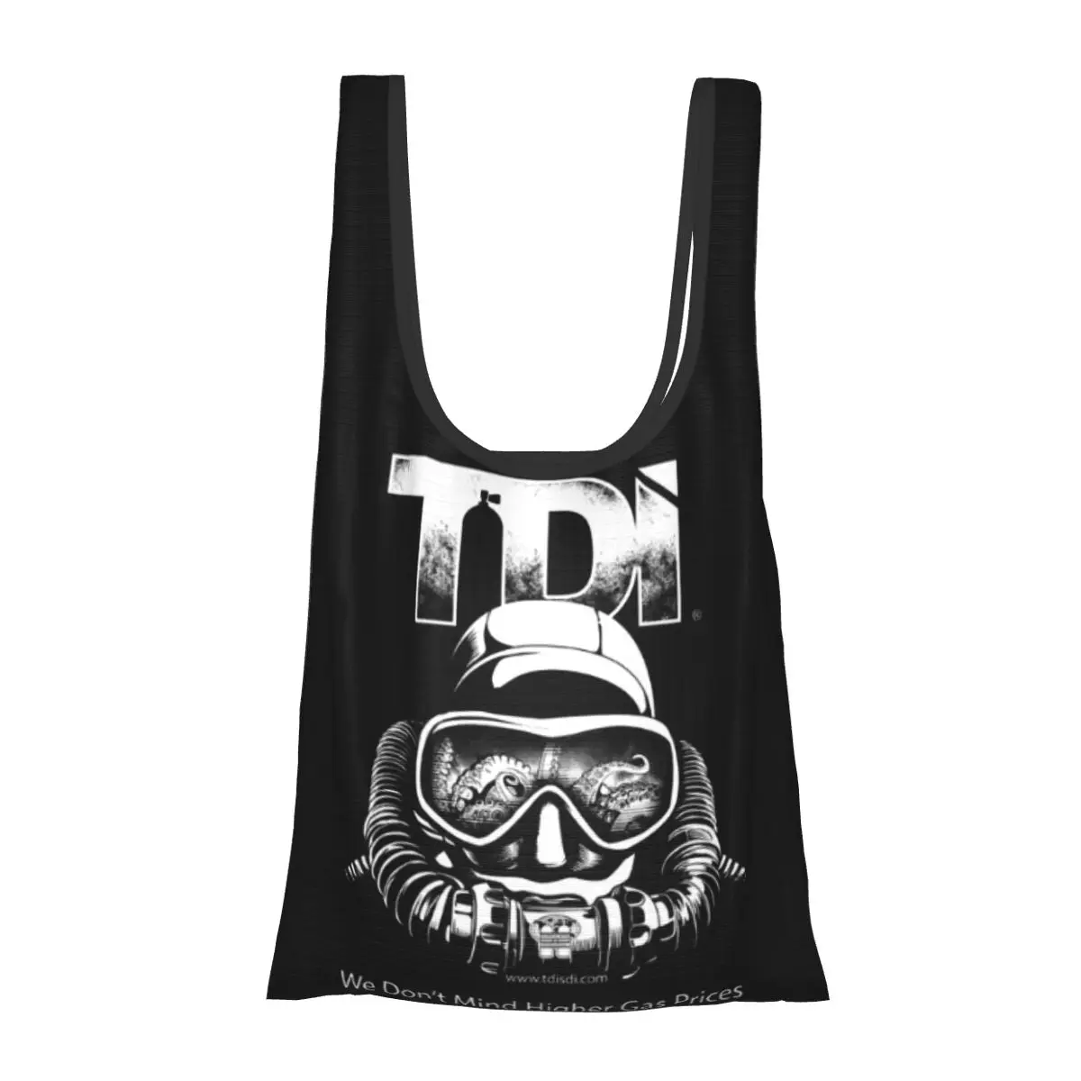 

Подводное плавание с аквалангом - базовые портативные сумки-тоут для покупок, многоразовая сумка-шоппер, продуктовая сумка, сумка на плечо