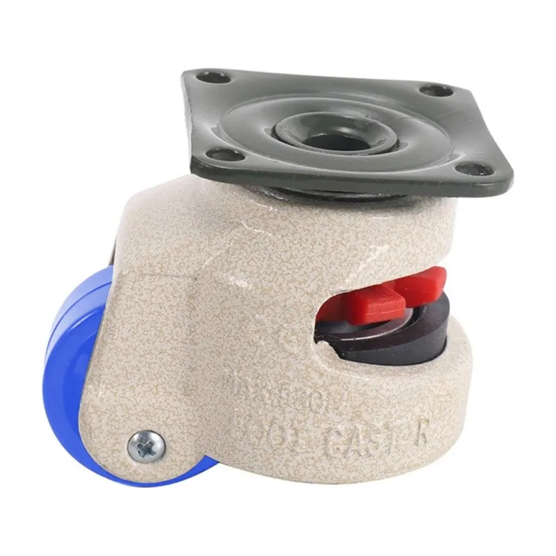 AB41-4Pcs Level-Adjustable Casters, Industrial Equipment Swivel Casters-Specifically Designed For Office Chair Carts
