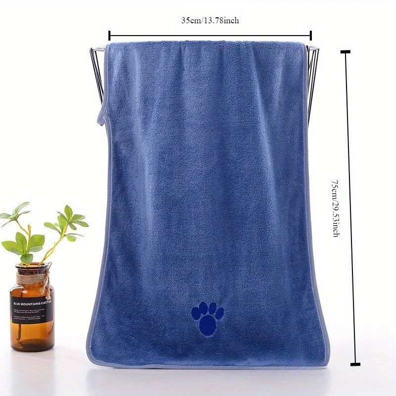 Super Absorbent Pet Towel, Microfiber for Quick Drying. Reduces Blow Dry Time, 19x18cm - Image 6
