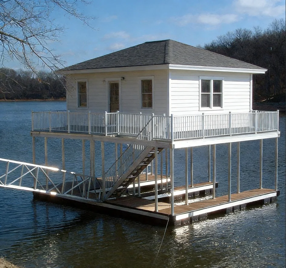 Factory Price Aluminium Bridge  Gangway Floating House Floating Yacht Dock on the Water