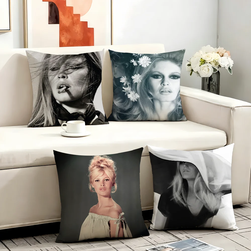 Model B-Brigitte B-Bardot cushion cover Anti-dustmite Sofa Cushion Decorative Office Cover Lounge Area Indoor & Outdoor Use
