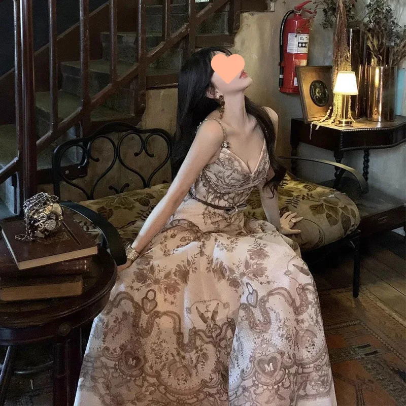 

2025 летнее новое облегающее платье с открытой спиной, женское сексуальное длинное платье без рукавов, модное