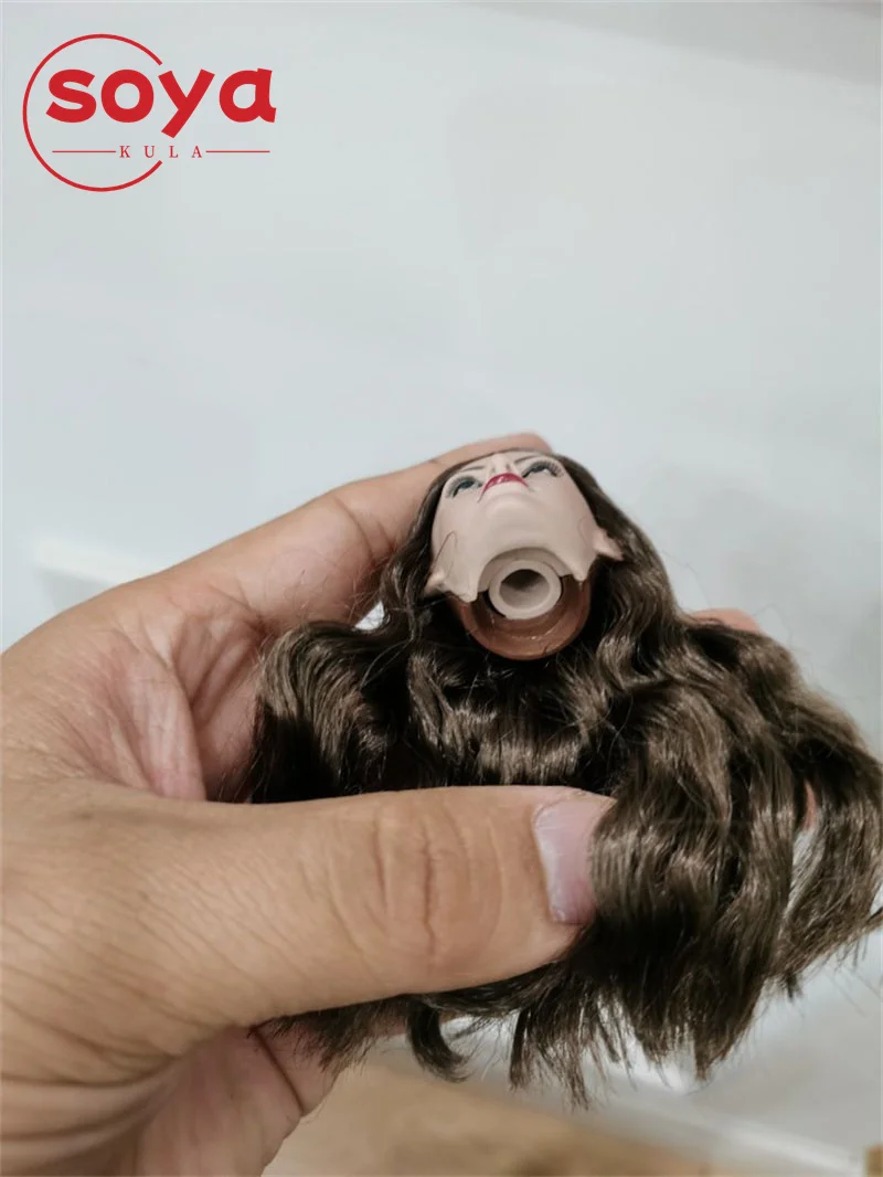 PL2020-165C 1/6 Skala Spartanka Głowa Model Rzeźbiony Pasuje do 12-calowych Figur Żołnierzy Akcji i Lalek