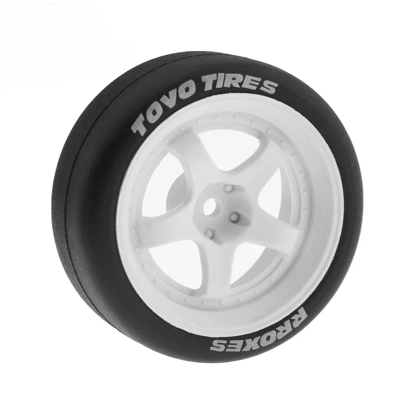 1/10 RC Rally Drift Tires 65mm On Road Racing Car Wheels Tyres for Tamiya TT01 TT02 XV01 XV02 PTG-2 HSP1/10 RC Rally Drift Tires