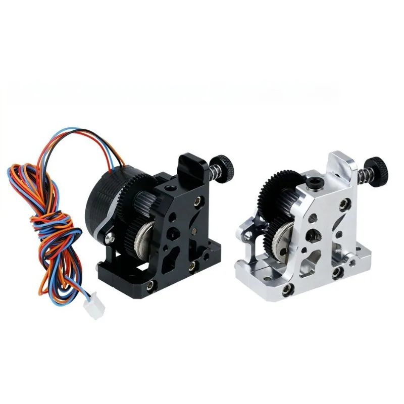 All Metal Extruder For 3D Printer Hardened Steel Dual Gear Reduction Remote And Direct Drive Compatible