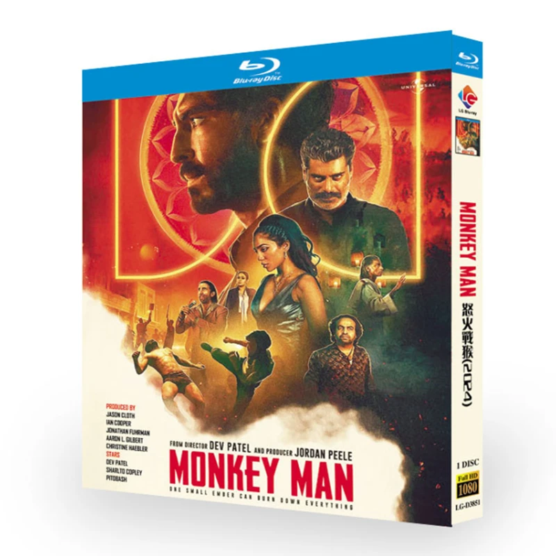 

Monkey Man (2024) Blu-ray Disc
