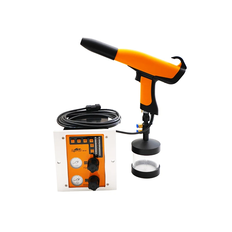

Mini Electrostatic Sprayer Testing Powder Coatings
