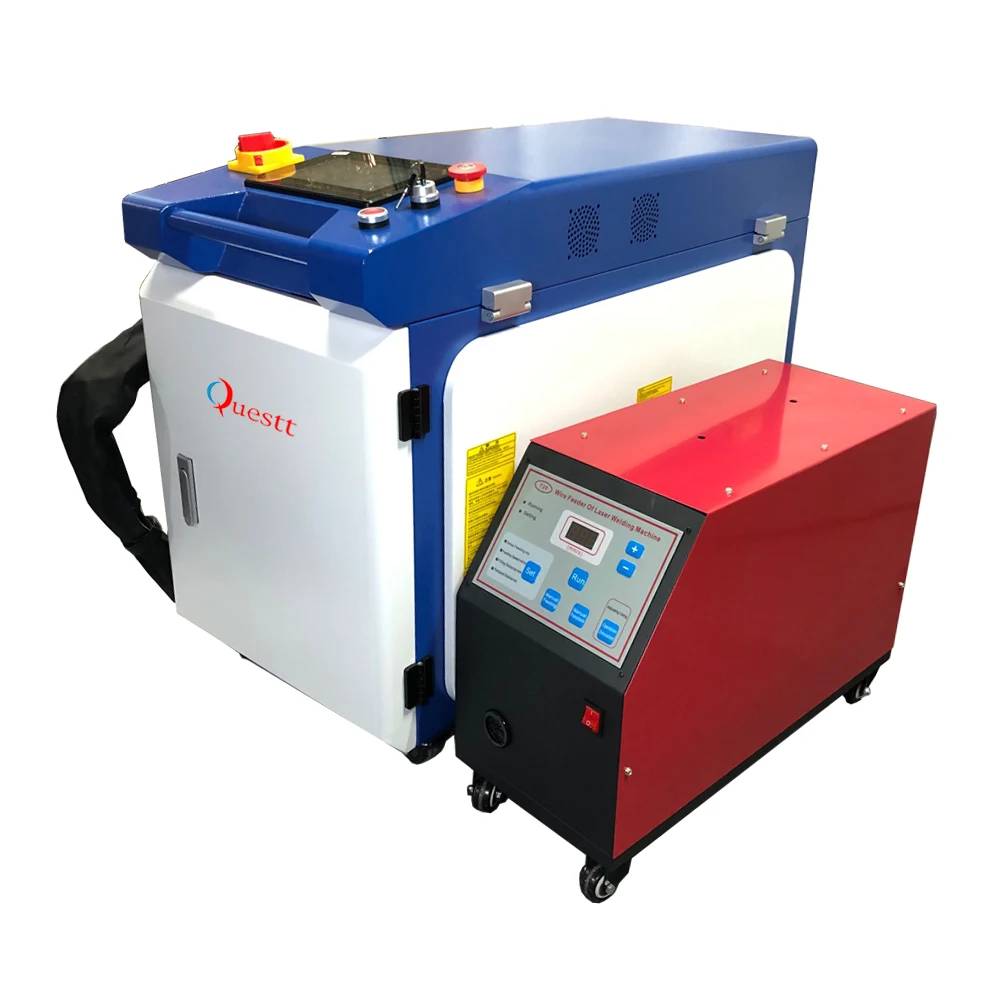 1500W Mini La ser welder Stainless steel Aluminum Iron Portable Handheld Fiber La ser Welding Machine For Sale