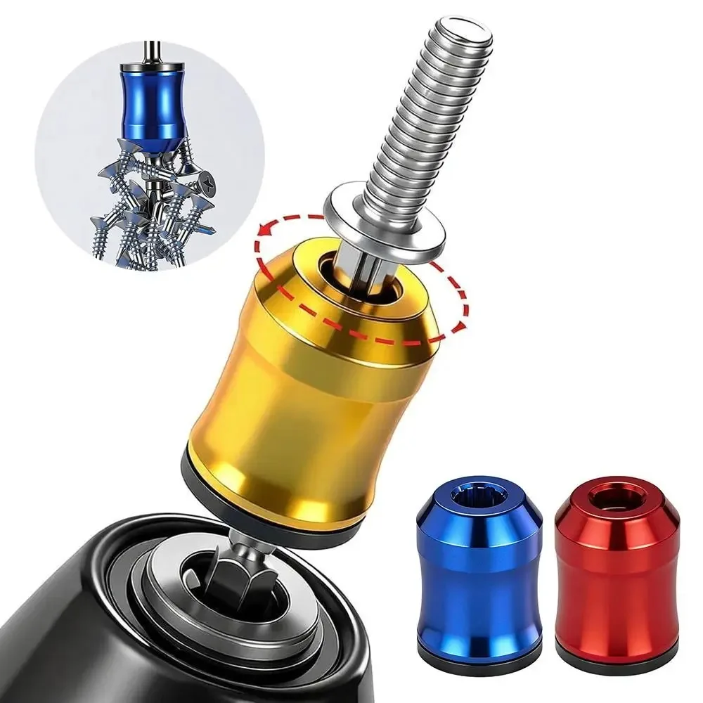 

Universal Magnetizer Demagnetizer Aluminum Alloy Magnetic Ring 6.35mm Shank Screwdriver Bit Mechanic Carpenter DIY Repair Tool