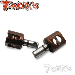 Original T works TO-196-K Spring Steel Center Diff. Giunto (per Kyosho MP9,MP9e EVO/MP10 ) 2 pezzi. Parte Rc