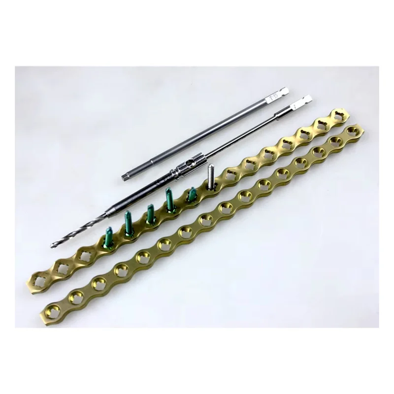 10.0 Universal Multi axis Compression Locking Titanium Plate Animal Orthopedic Instrument Medical Multi angle 3.2 Screw AOVET