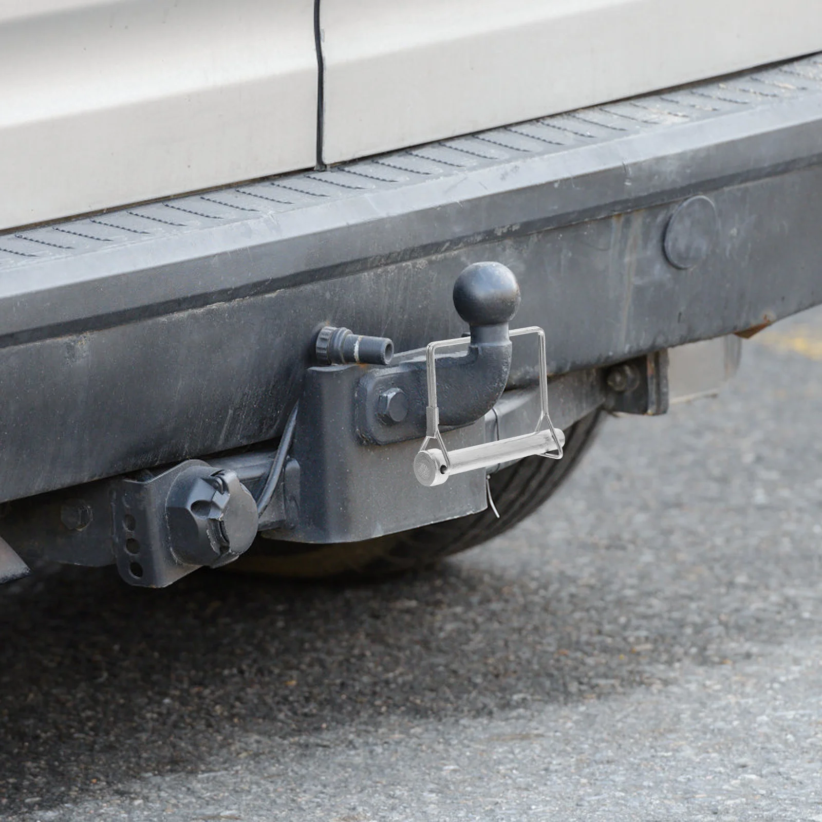 

6pcs Square Pin 6Mm Carbon Steel Heavy Duty Locking For Farm Trailers Wagons Lawn Garden Trailer Hitch Pins Scaffolding Tractor