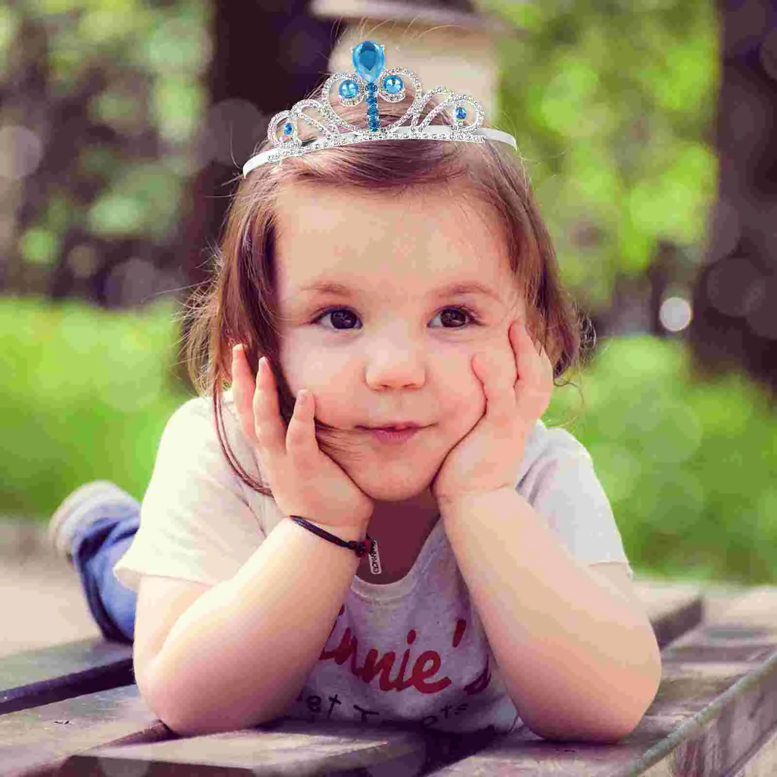 

Children's Crown Headband Hair Toppers Decorative Kid Tiara Kids Party Birthday Delicate Alloy Creative Headdress