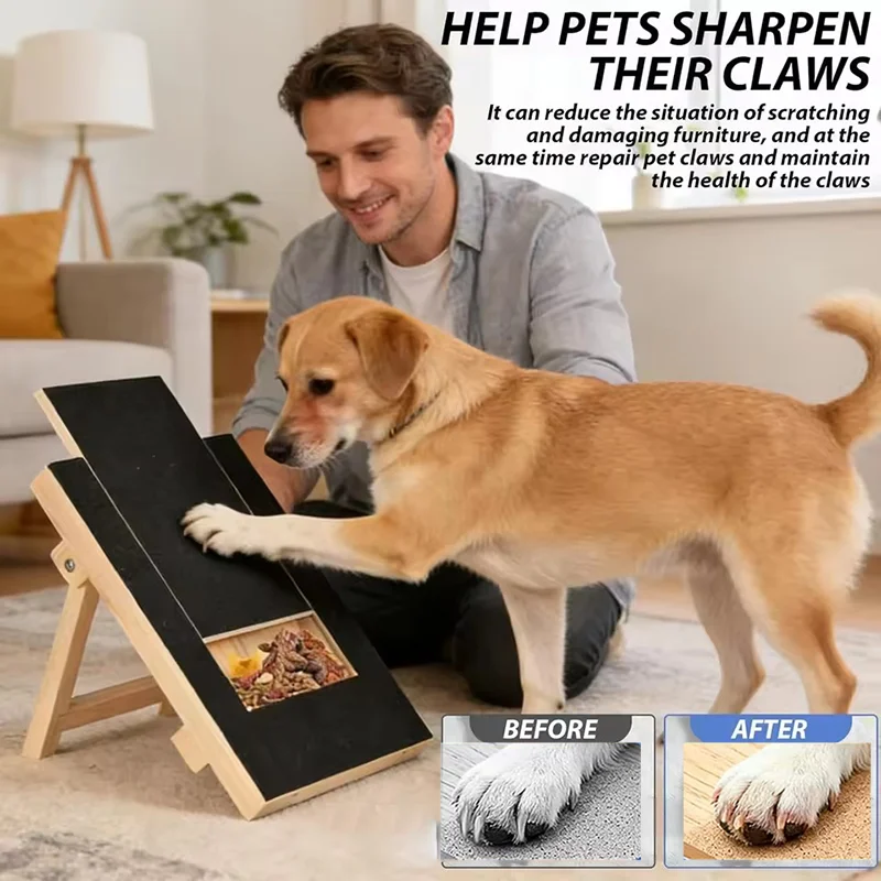 Woodworking Magazine - 높이 조절이 가능한 나무 재질의 강아지/고양이
