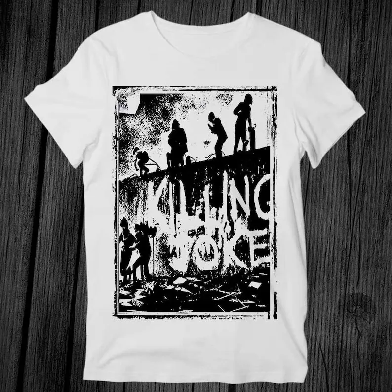 

Killing Joke 1980s Punk Rock Vinyl Album T Shirt Unisex Adult Mens Womens Gift Cool Music Fashion Top Vintage Retro Tee G261