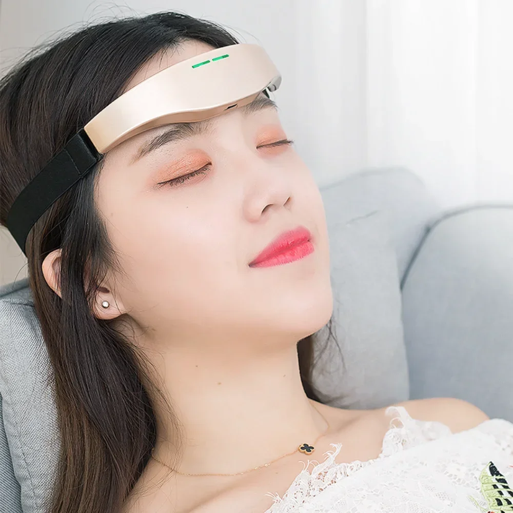

Electric Headache Migraine Relief Head Massager Migraine Insomnia Release USB Rechargeable Therapy Machine Relaxation Medical