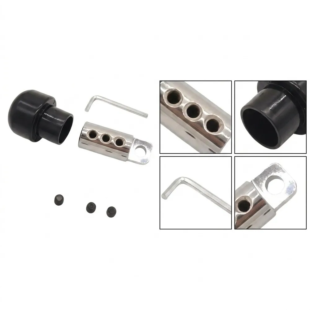 Gym Pulley Machine for cable Connector for Fitness Equipment Wire Rope Terminal with Steel Core and Rubber Stop 64x25mm