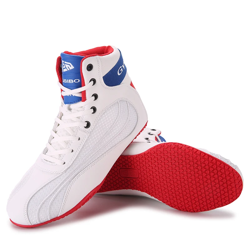 

Professional breathable boxing shoes Sanda low top fighting competition training Muay Thai free fight non-slip wrestling shoes