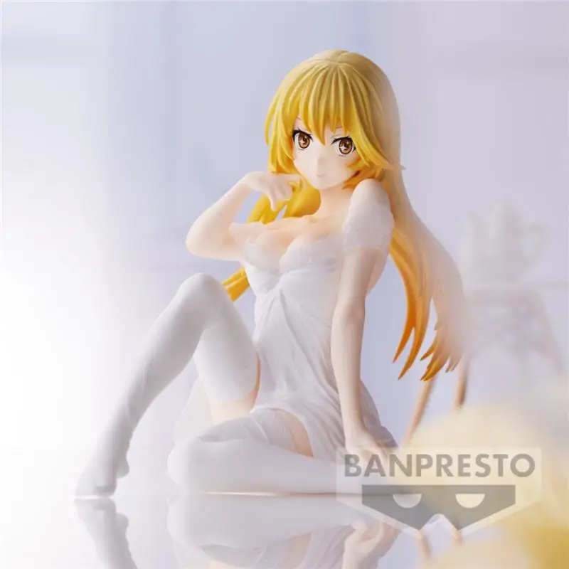 Bandai A Certain Magical Index Toaru Kagaku No Railgun Relax Time Shokuhou Misaki Anime Figure Action Model Collectible Toys Gif