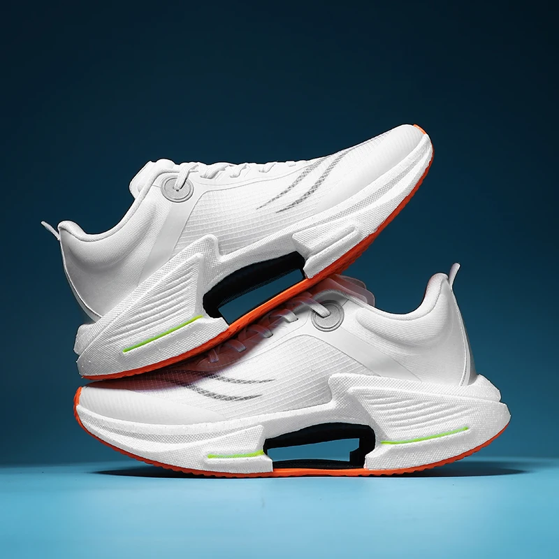 

New men's sports shoes four season casual outdoor fashion comfortable thick sole anti slip fashion running leisure sports shoes