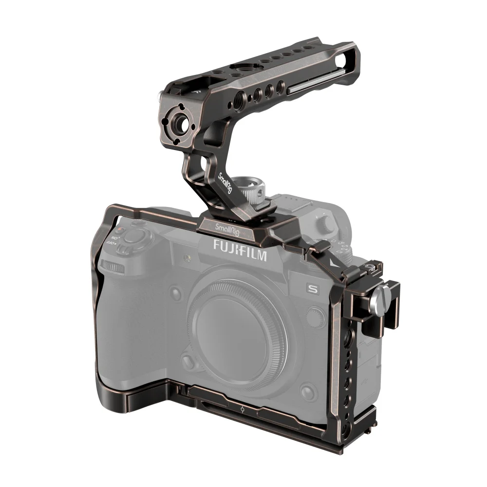 Imagem -06 - Smallrig Handheld Cage Kit para Fujifilm X-h2x-h2s 4097 Gaiola Multifuncional Compatível com Ft-xhvg-xh Battery Grip 3933